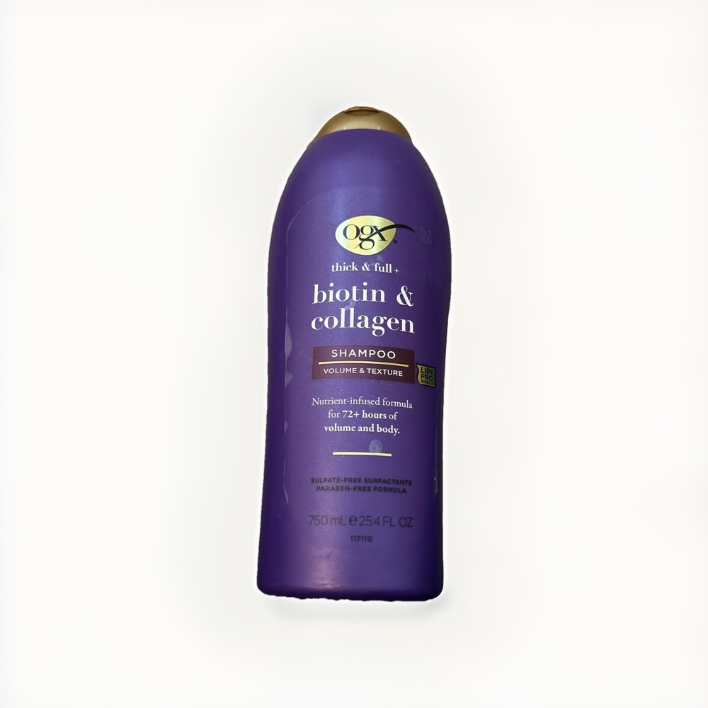 OGX Thick & Full+Biotin & Collagen Volumizing Shampoo Sulfate Free - 25.4 fl oz